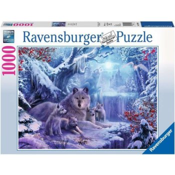 Ravensburger Vlci vlčí rodina 1000 dílků