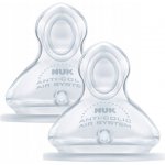 Nuk savička Flow Control transparentní 2 ks – Zboží Dáma