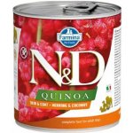 N&D Quinoa Dog Adult Skin & Coat Herring & Coconut 285 g – Hledejceny.cz