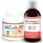 OKG Factor Base NO 150 g Omega 3 Complete 120 ml – Hledejceny.cz
