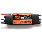 Favourite SKY Regulátor otáček 40A SBEC 2-6S 39g ESC Air/Heli – Hledejceny.cz