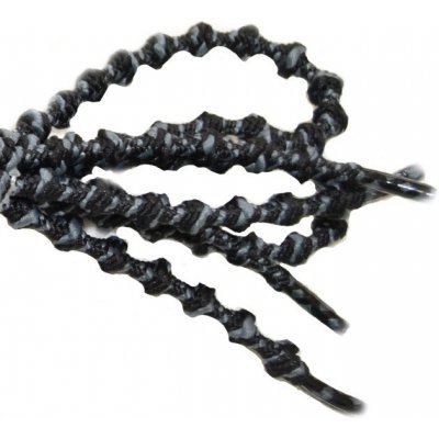 Elastické samozavazovací tkaničky Speedy Laces černá šedá 60 cm – Zboží Mobilmania