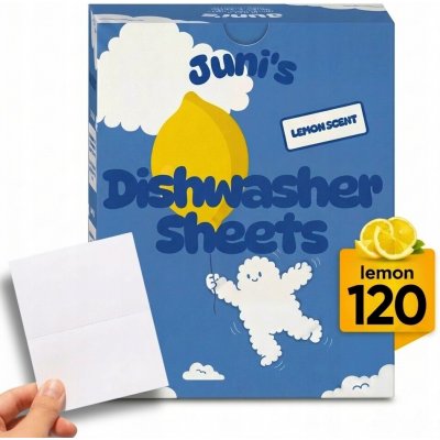 Juni's papírky do myčky 120 ks – Hledejceny.cz