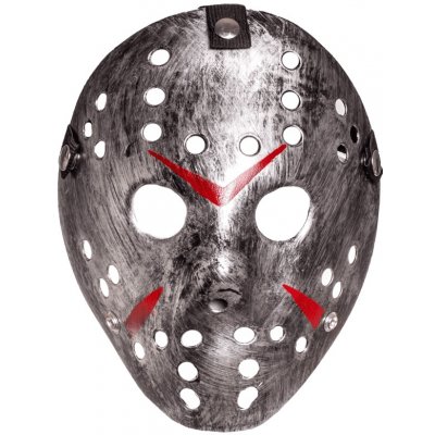 Korbi Plastová maska Pátek 13. Jason Voorhees maska Freddy Silver – Zboží Mobilmania