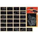 Anděl Škrábací obrázky se zlatým podkladem – Zboží Dáma