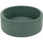 Divio Dětský suchý bazének Velvet 90 x 30 zelený – Hledejceny.cz