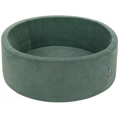 Divio Dětský suchý bazének Velvet 90 x 30 zelený – Hledejceny.cz