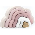 Label Label duhový mráček Puzzle růžová – Sleviste.cz