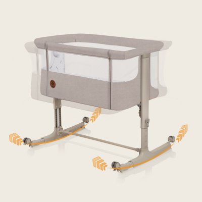 Lionelo Aurora 3v1 postýlka béžová – Zboží Mobilmania