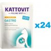 Kapsička pro kočky Kattovit Feline Diet Gastro kuře s rýží 24 x 85 g