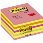 3M Samolepicí bločky Post-it kostky - růžová, žlutá, oranžová, zelená / 450 lístků – Hledejceny.cz