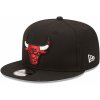 Kšíltovka New Era 9FI Team Side Patch NBA Chicago Bulls Black/Faded Red