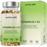 Aavalabs Vitamin D3 + K2 180 kapslí – Hledejceny.cz