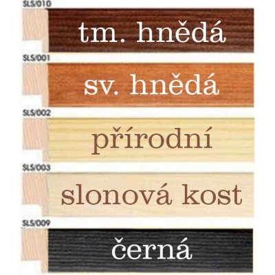 Codex Rámeček 50X50 CM dřevěný SLS barvy dle vzoru – Hledejceny.cz