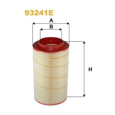 Vzduchový filtr WIX FILTERS 93241E – Hledejceny.cz