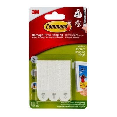 1997967 Command Střední závěsné proužky 3M na obrazy, nosnost 4 kg – Zboží Dáma