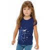 Dětské tričko Winkiki dívčí tričko WKG 92546, tmavě modrá