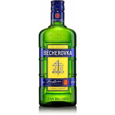 Becherovka 38% 1 l (holá láhev) – Zboží Dáma