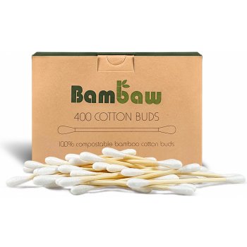 Bambaw Bambusové Vatové tyčinky 400 ks