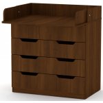 Vomaks Přebalovací komoda KIDS, ořech – Sleviste.cz