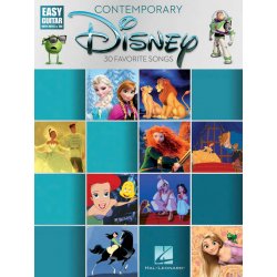 Walt Disney Noty pro kytaru Contemporary Disney