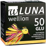 Wellion Luna GLU testovací proužky 50 ks – Sleviste.cz