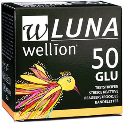 Wellion Luna GLU testovací proužky 50 ks – Sleviste.cz