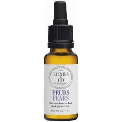 Elixirs de Bach Bachovy BIO květové esence strach a bázlivost 20 ml – Hledejceny.cz