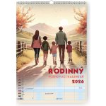 Vikpap Rodinný nástěnný 32 × 45 cm 2026 – Zboží Dáma