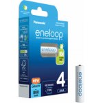 Panasonic Eneloop AAA 800mAh4ks 4MCDE/4BE – Zboží Mobilmania