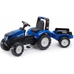 FALK Šlapací traktor 1050m Landini Power Mondial nakladačem a vlečkou – Zboží Dáma