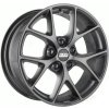 Alu kolo, lité kolo BBS SR 7,5x17 5x100 ET48 himalaya grey