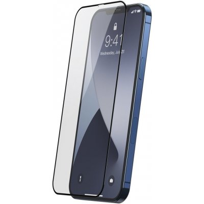 Baseus 2x tvrzené sklo 0,25 mm Apple iPhone 12 mini černé SGAPIPH54N-KC01