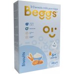 Beggs Mléčná 3zrnná kaše se sušenkami 200 g – Zboží Dáma