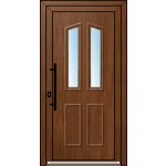 OknaDvereNaMiru.cz Vchodové plastové dveře 3D Sara 1 bílá 100 x 200 cm – Sleviste.cz