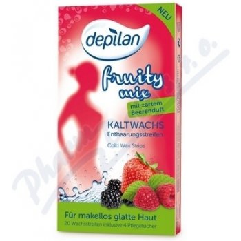 Depilan Fruity Mix tělové pásky 20 ks