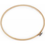 Vyšívací kruh bambusový extra velký Ø33 35,5 40 cm Ø35,5 cm bambus světlý 10 ks – Hledejceny.cz