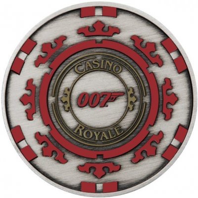 Perth Mint Stříbrná mince James Bond 007™- Casino Royale Chip Color Antique 1 Oz – Hledejceny.cz