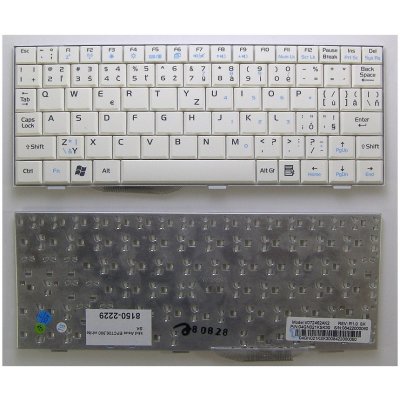 slovenská klávesnice Asus Eee 700 701 900 901 bílá SK – Hledejceny.cz