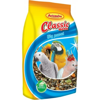 Avicentra Krmivo Standard velký papoušek 1 kg – Sleviste.cz