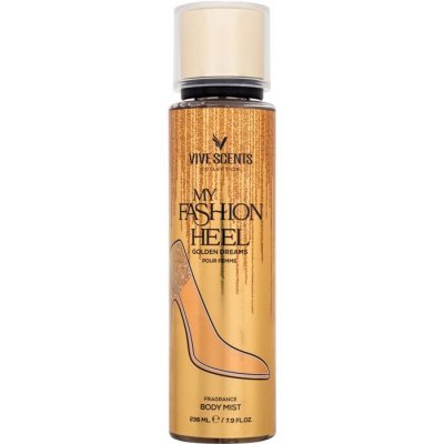 Vive Scents My Fashion Heel Golden Dreams tělový sprej pro ženy 236 ml – Zbozi.Blesk.cz