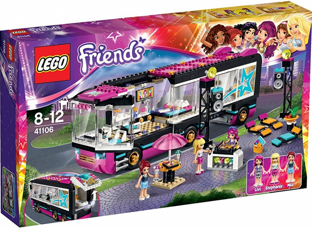 LEGO® Friends 41106 Autobus pro turné popových hvězd