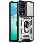 PROTEMIO RING CAMERA Kryt s držákem pro Honor X7b stříbrný 75256 – Zbozi.Blesk.cz