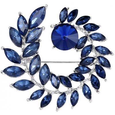 Gaira brož Květ 312545 modrá – Zboží Mobilmania