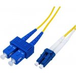 Opticord G657A OPTIX LC/UPC-SC/UPC Optický patch cord 09/125, 1m – Zboží Živě