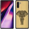 Pouzdro a kryt na mobilní telefon Samsung PROTEMIO 28242 BAMBOO Dřevěný kryt Samsung Galaxy Note 10 ELEPHANT (086)