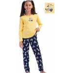 Dívčí pyžamo kouzelná i veselá kravička 1F0965 žluté – Zbozi.Blesk.cz