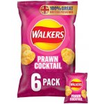 Walkers chipsy s příchutí krevetového koktejlu 6 x 25 g – Sleviste.cz