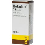 BETADINE DRM 75MG/ML DRM SOL 120ML – Hledejceny.cz