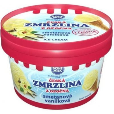 Bohemilk Česká zmrzlina z Opočna vanilková 120ml – Zbozi.Blesk.cz